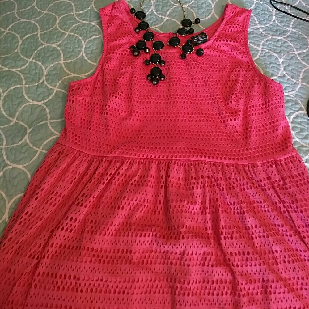George Pink Sleeveless Dress
